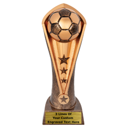 10-1/2" Soccer Ball Trophy