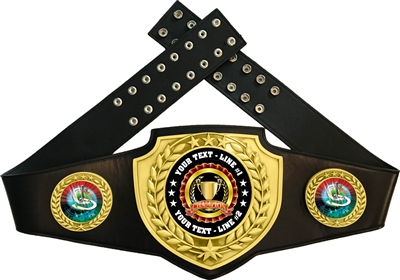 Horseshoes Championship Award Belt