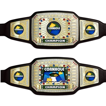 Champion Cornhole Award Belt CABL110
