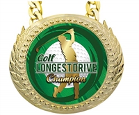 Golf Longest Drive Champ Chain