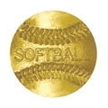 Chennile - Softball Pin CL-55