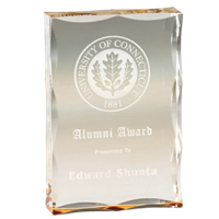 5" Scalloped Edge Acrylic Awards (CP11S)