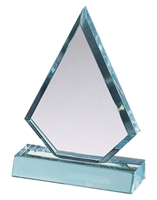 6-3/4" Color Triangle Acrylic Award (2-Colors)