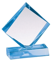 5-3/4" Color Diamond Acrylic Award (2-Colors)