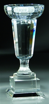 9" Optical Venice Crystal Bowl Award Trophy