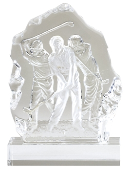 Sculptured Glass Golf Award
