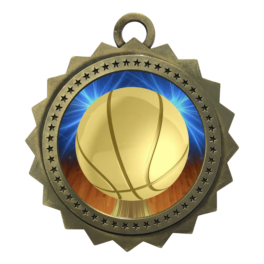 3" Basketball Medal