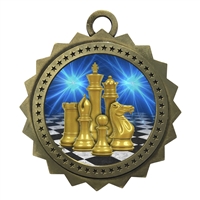 3" Chess Medal