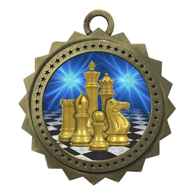 3" Chess Medal