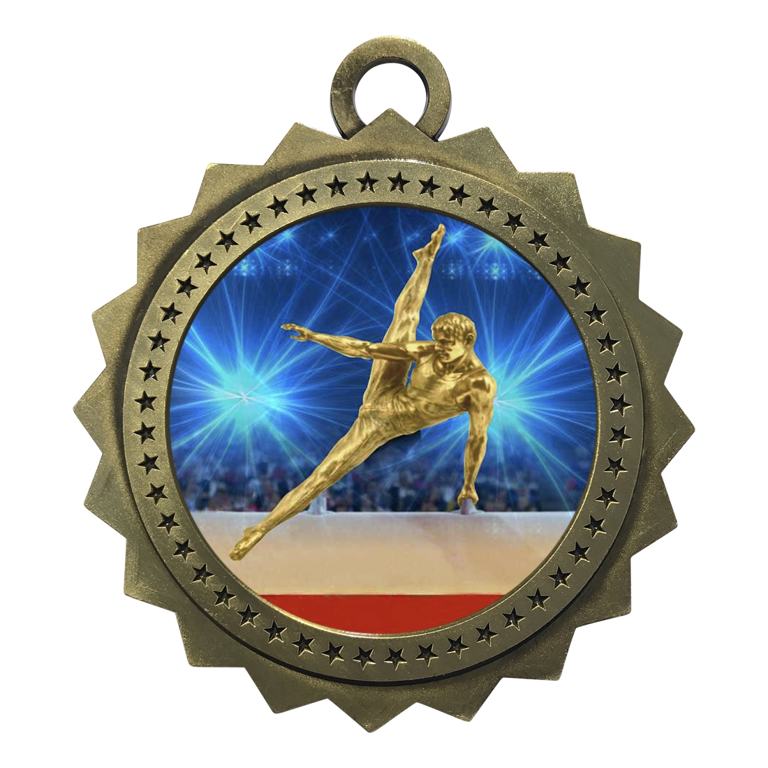 3" Male Gymnastics Medal  (D03-D24)