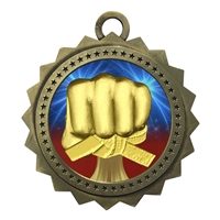 3" Martial Arts Medal