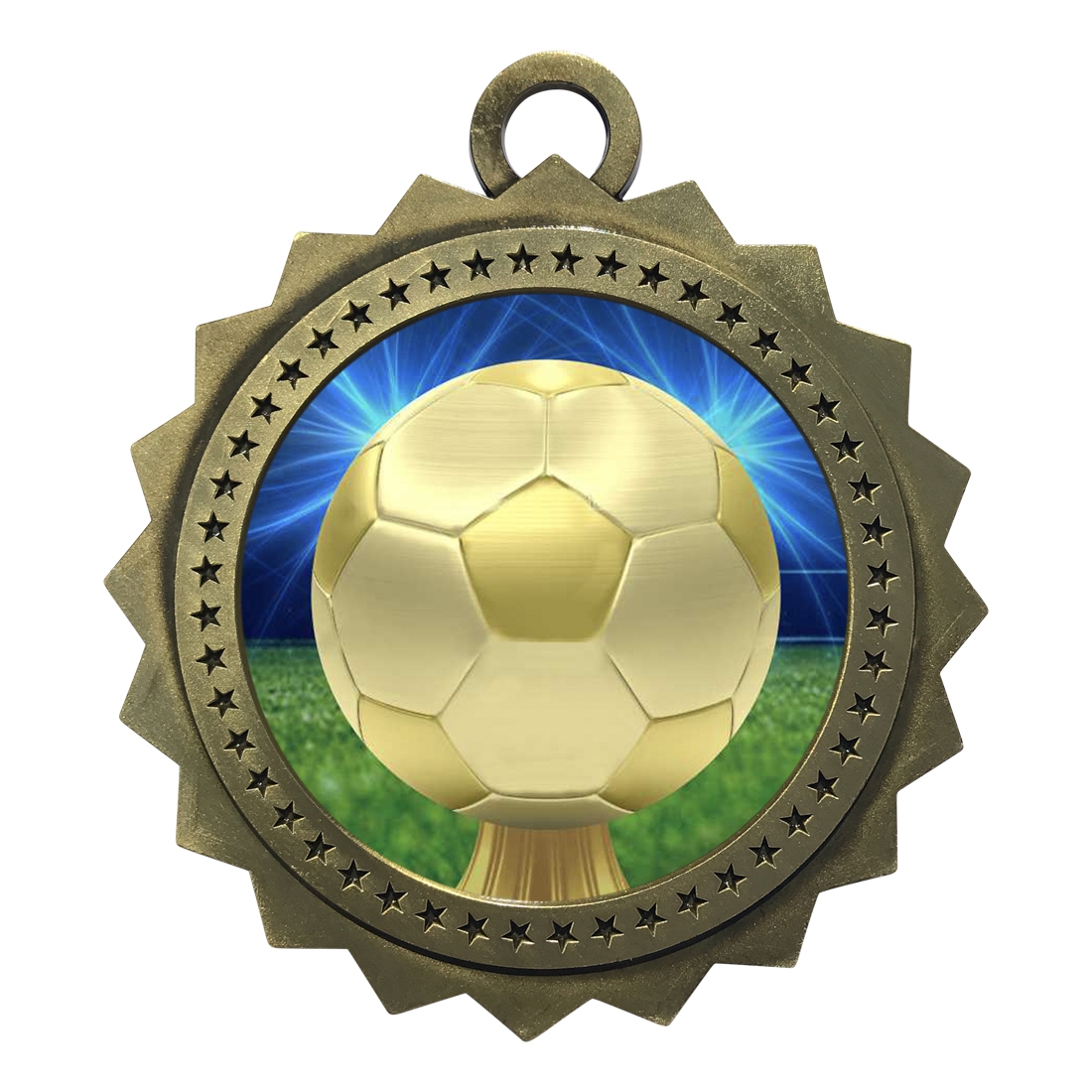 3" Soccer Medal