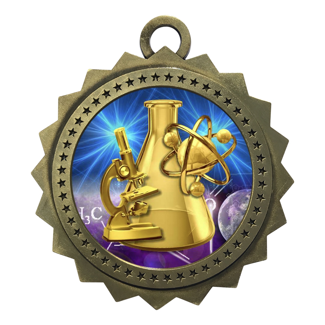 3" Science Fair Medal