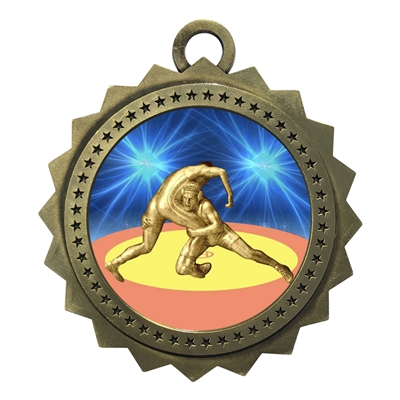 3" Wrestling Medal