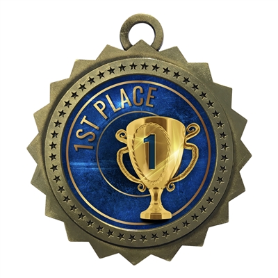 3" 1st Place Medal