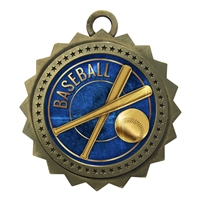 3" Baseball Medal