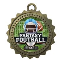 3" Fanatsy Football Medal