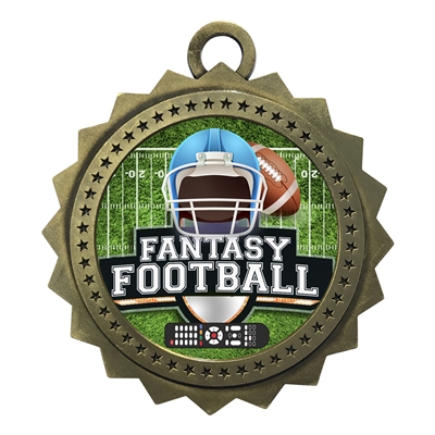 3" Fanatsy Football Medal