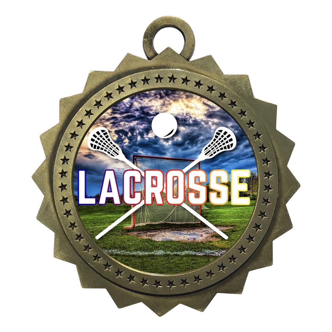 3" Lacrosse Medal