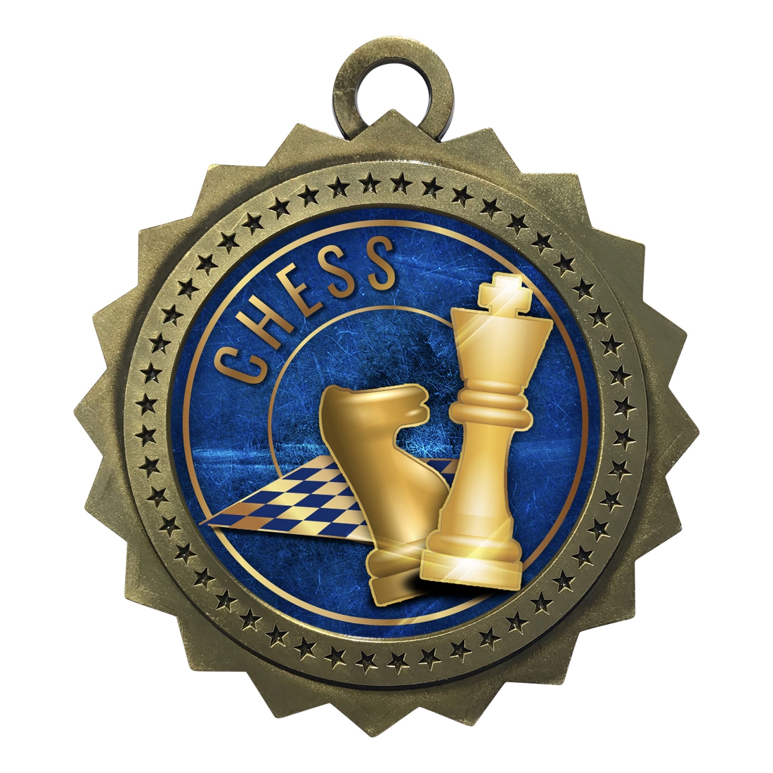 3" Chess Medal (D03-EG18)