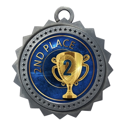 3" 2nd Place Medal