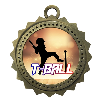 3" T Ball Tee Medal