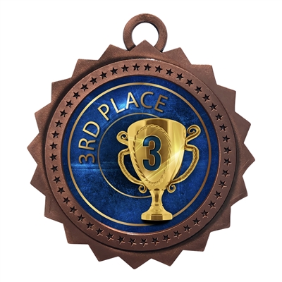 3" 3rd Place Medal