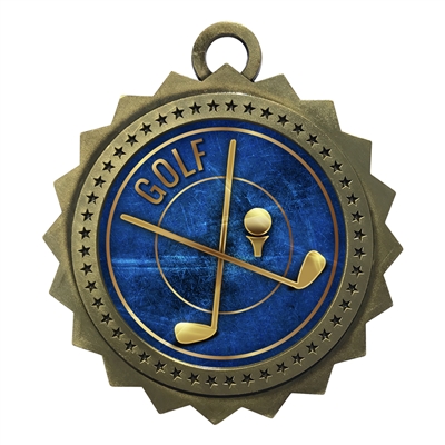3" Golf Medal