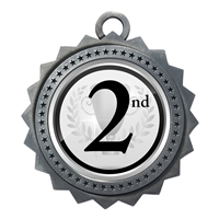 3" 2nd Place Medal