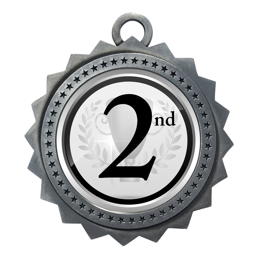 3" 2nd Place Medal