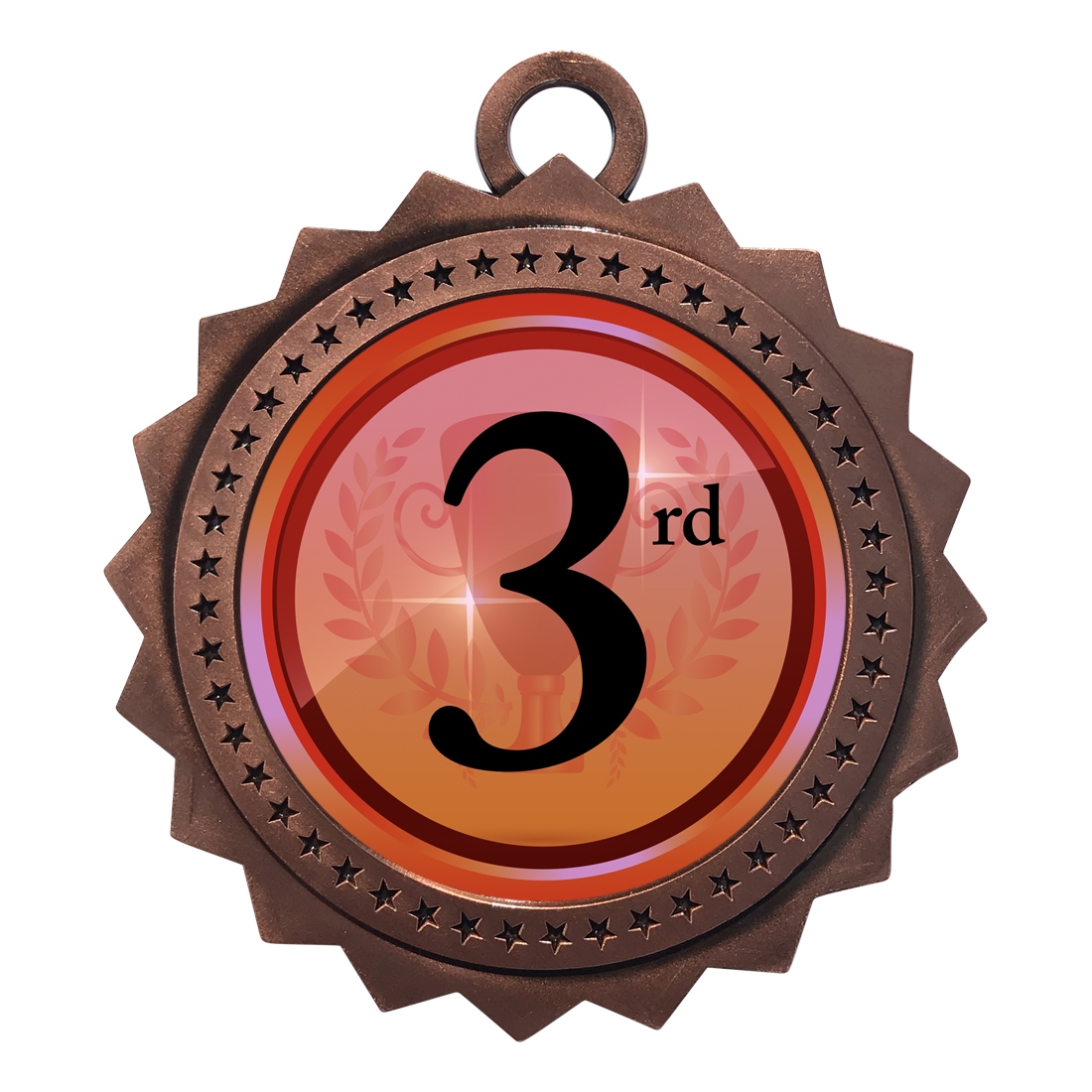 3" 3rd Place Medal