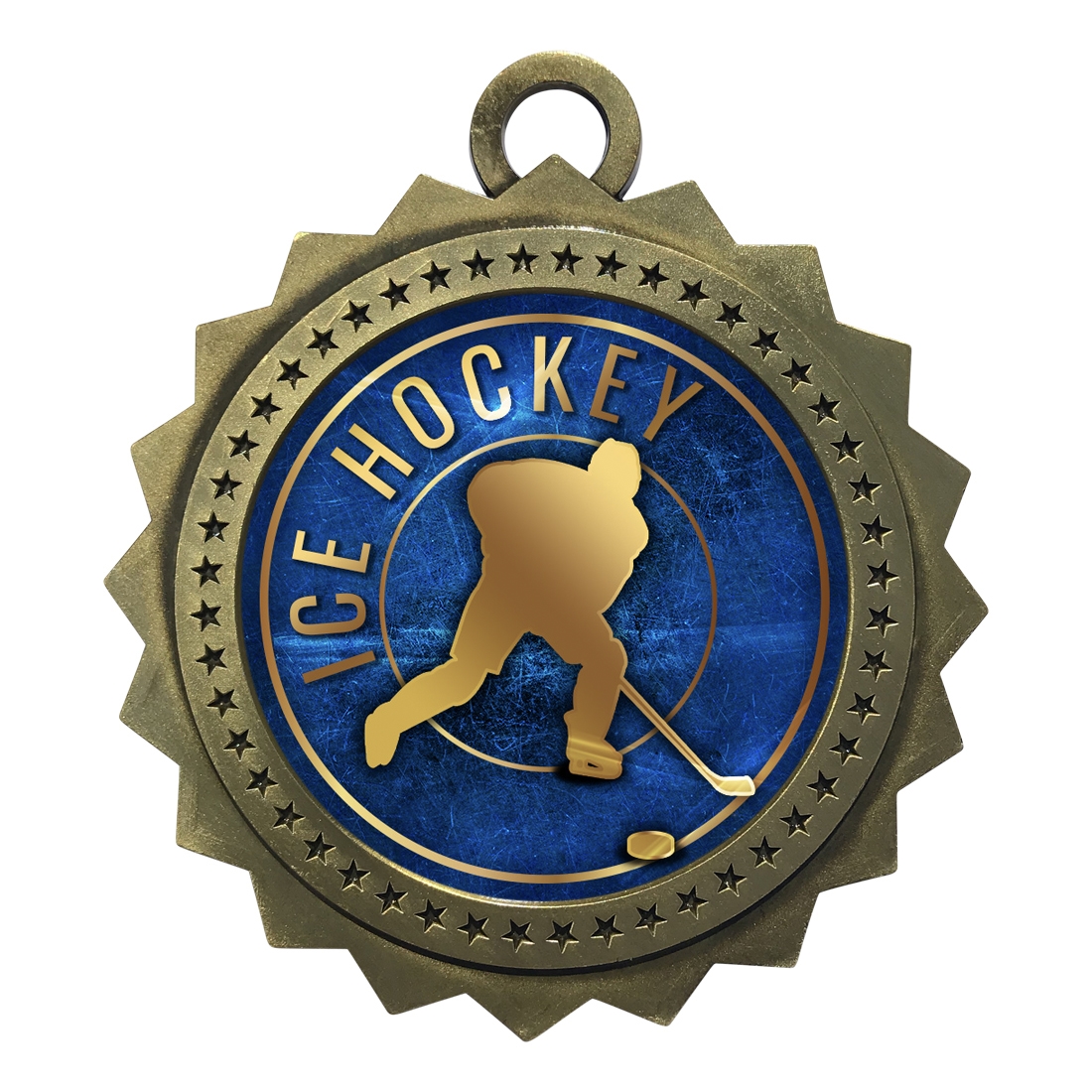 3" Ice Hockey Medal (D03-EG32)