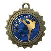 3" Martial Arts Medal