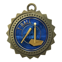3" T Ball Tee Medal