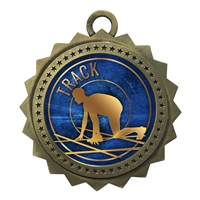 3" Track Medal