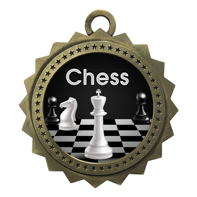 3" Chess Medal