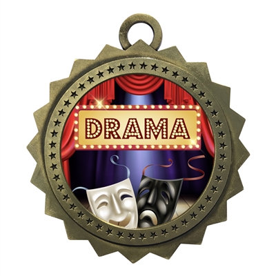 3" Drama Medal