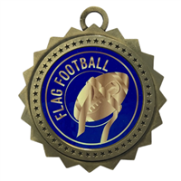 3" Flag Football Medal