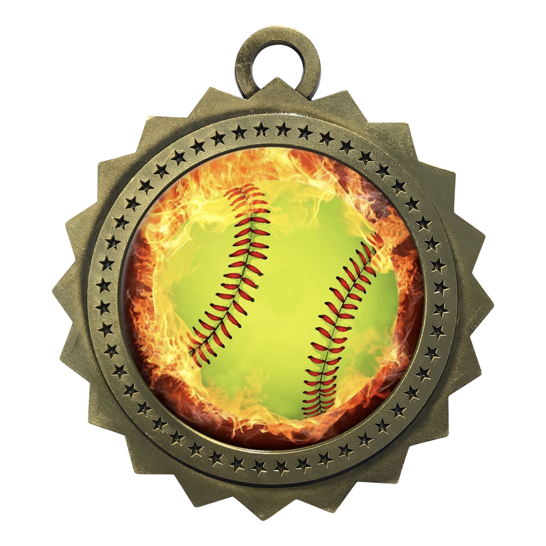 3" Softball Medal