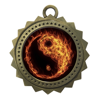 3" Martial Arts Medal