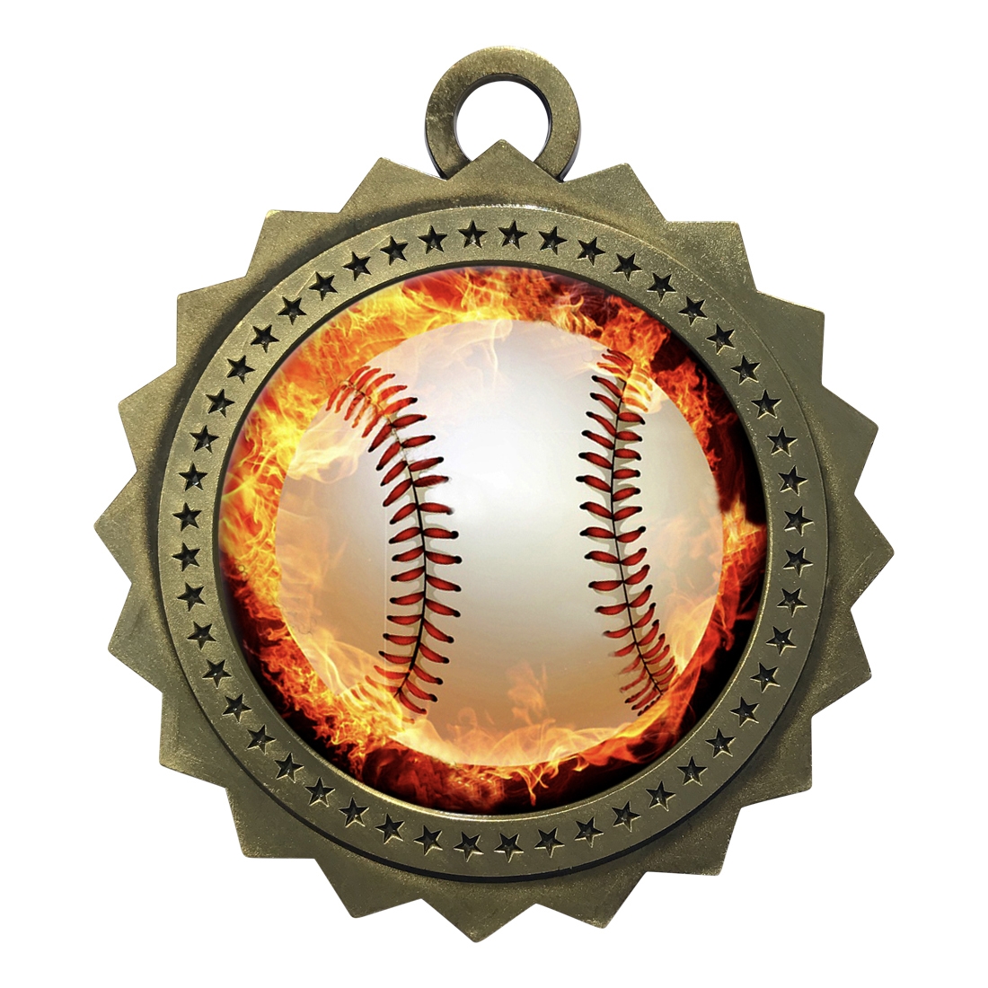 3" Baseball Medal