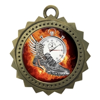 3" Track Medal