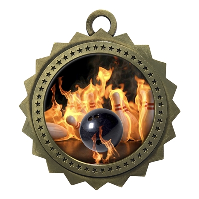 3" Bowling Medal