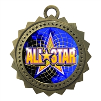 3" Allstar Medal