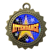 3" Attendance Medal