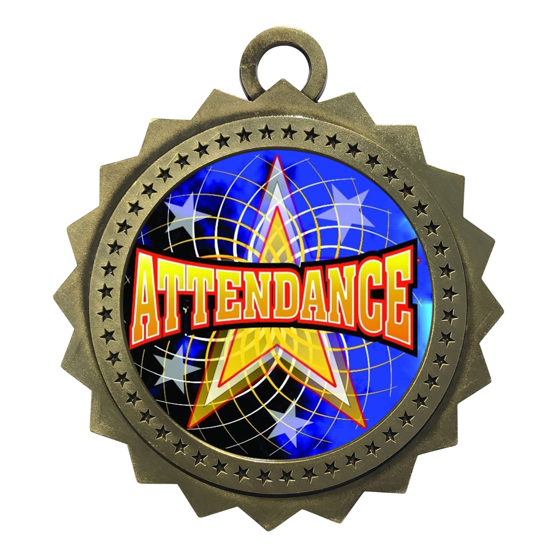 3" Attendance Medal