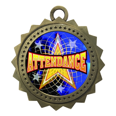 3" Attendance Medal