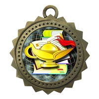 3" Lamp of Knowledge Medal