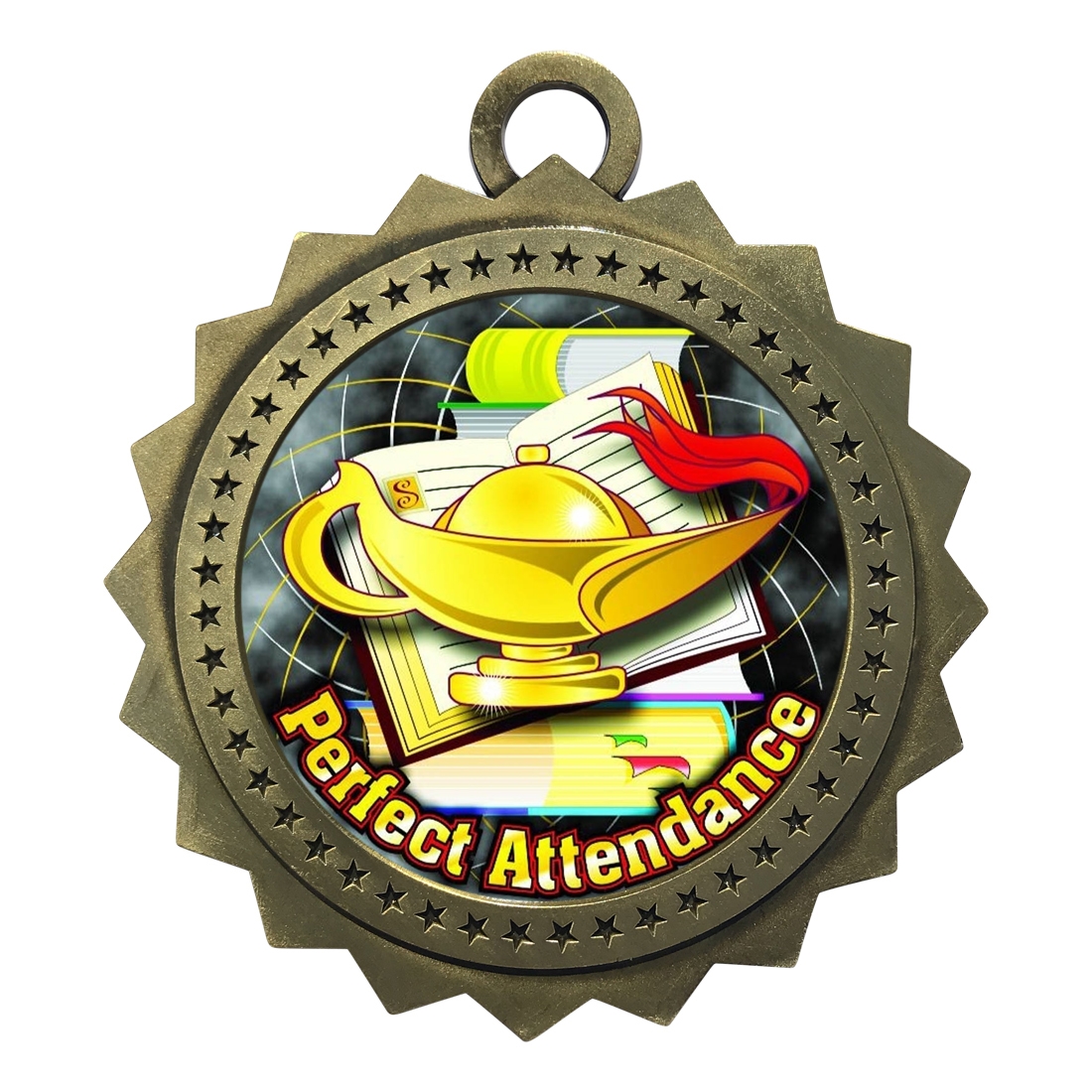 3" Perfect Attendance Medal