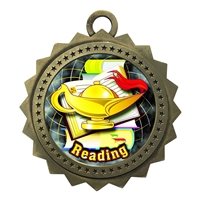 3" Reading Medal